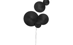 Omega Vägglampa 70cm LED 4,2W Svart