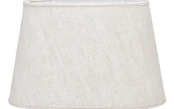 Omera Lampskärm Oval 32cm Lin Ljus Beige