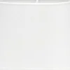 Omera Oval Lampskärm 23cm Classico Vit