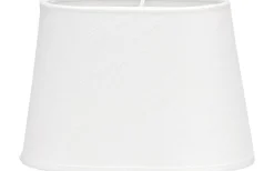 Omera Oval Lampskärm 32cm Classico Vit