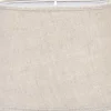 Omera Oval Lampskärm 20cm Lin Natur