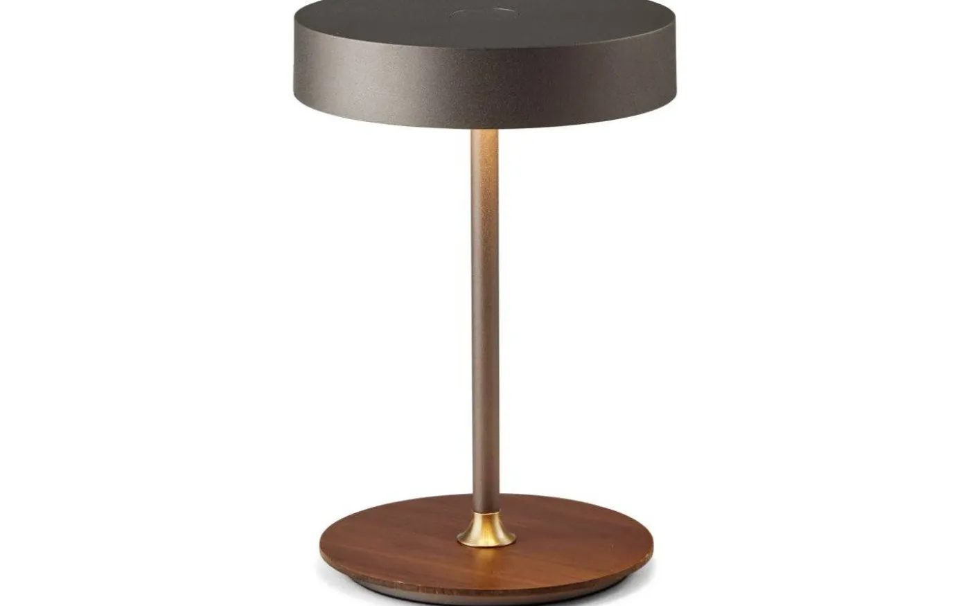 On The Move Uppladdningsbar Bordslampa LED 3-Steg DIM Gun Black