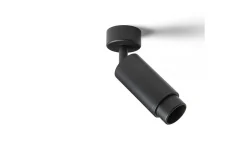 Optimus Takspotlight med Zoom 5,5cm Svart
