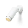 Optimus Takspotlight med Zoom 5,5cm Vit