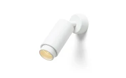 Optimus Takspotlight med Zoom 5,5cm Vit