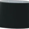 Opulence Lampskärm Oval 25cm Svart