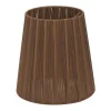 Organza Lampskärm Ø14,5cm Brun
