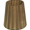 Organza Lampskärm Ø17cm Nougat