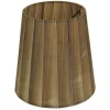 Organza Lampskärm Ø14,5cm Nougat