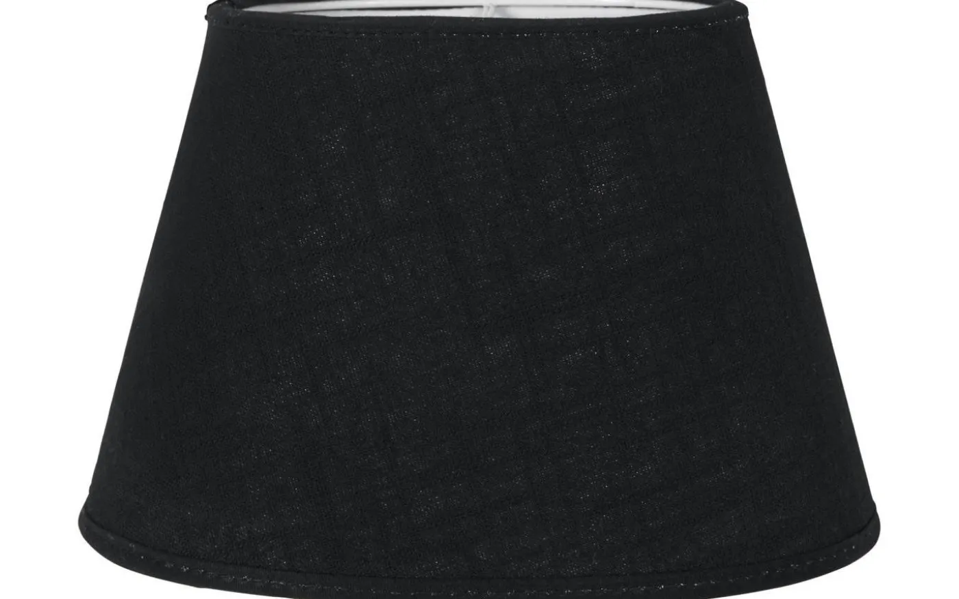Oval Lampskärm 30cm Classico Svart