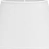 Oval Lampskärm 15cm Lin Classico Vit