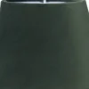 Oval Lampskärm 20cm Sammet Smaragd
