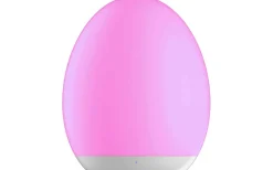 Oval Uppladdningsbar Nattlampa LED RGB+W 11cm