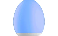 Oval Uppladdningsbar Nattlampa LED RGB+W 11cm