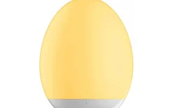 Oval Uppladdningsbar Nattlampa LED RGB+W 11cm