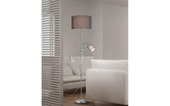 Owen Golvlampa E27+E14 grå