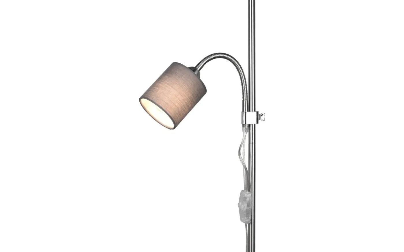Owen Golvlampa E27+E14 grå