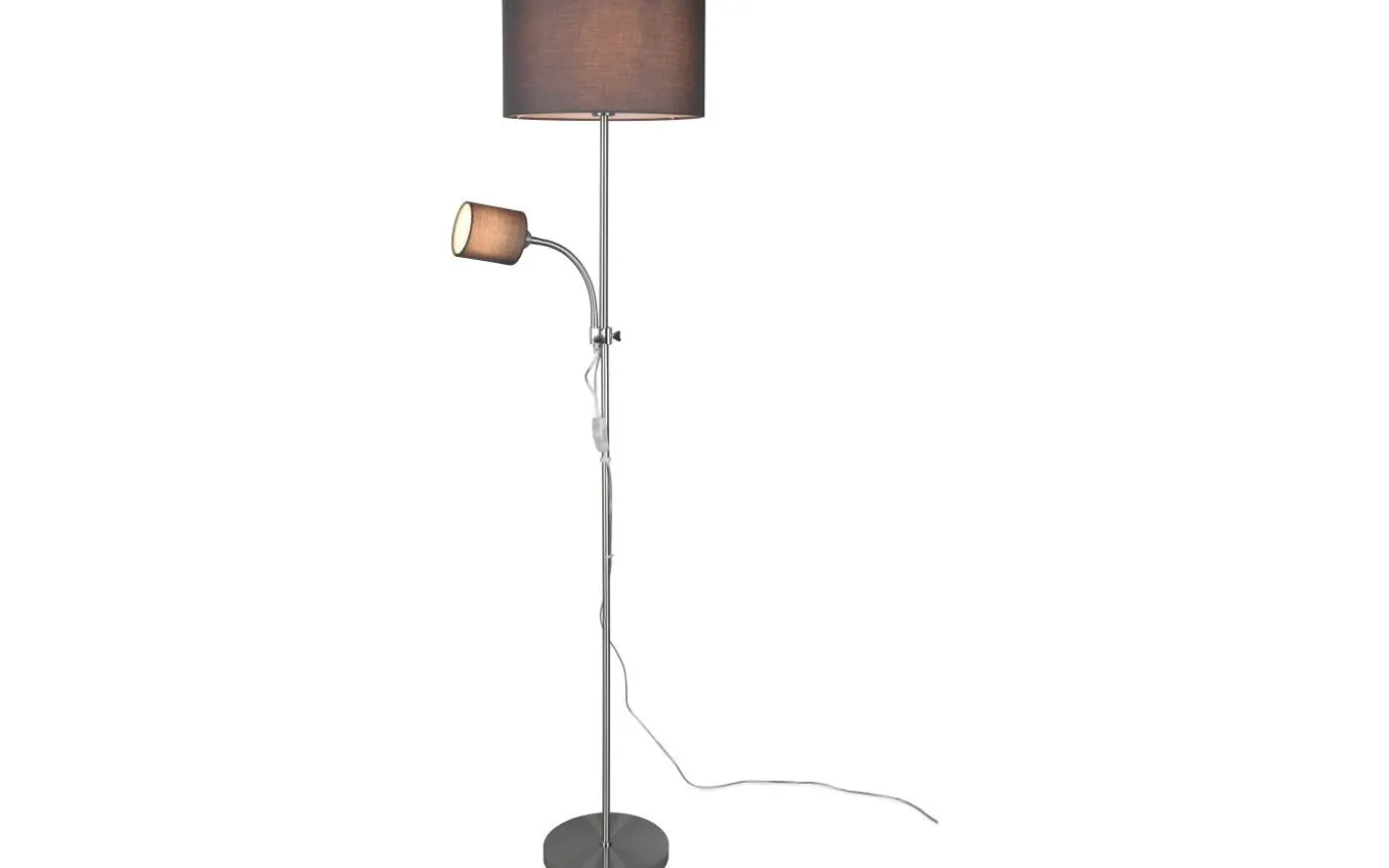 Owen Golvlampa E27+E14 grå