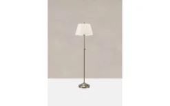 Oxford Golvlampa 155cm Offwhite/Antikmässing