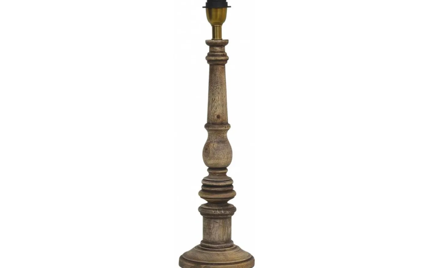 Oxford Lampfot 45cm Åldrat Trä