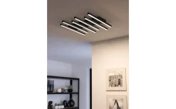 Padulari Plafond 53,5cm LED 3000-6500K 25,6W med Fjärrkontroll Svart
