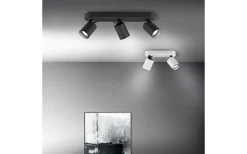 Pago Spotlight 3-delad GU10 mattsvart