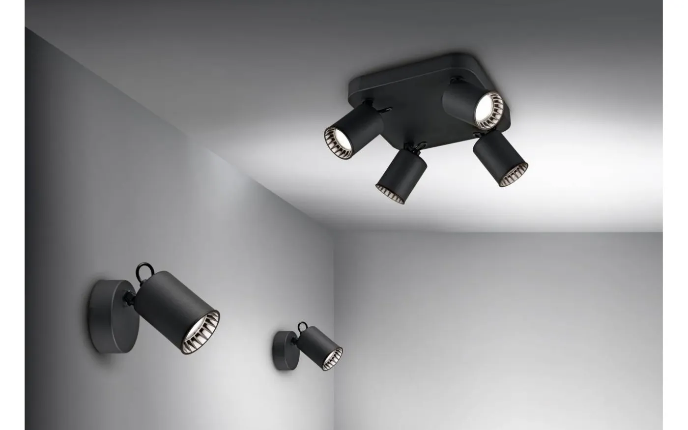 Pago Spotlight GU10 mattsvart