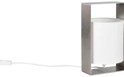 Pail Bordslampa i borstat stål, E27