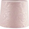Paisley Lampskärm Ø20cm Sammet Rosa