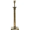 Palermo Lampfot 50cm Antik Silver