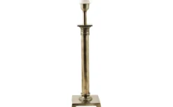 Palermo Lampfot 50cm Antik Silver