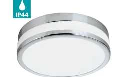 Palermo Plafond 30cm LED 3000K 24W Krom IP44