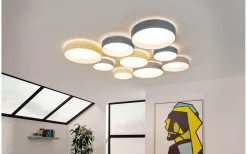 Palomaro Plafond 40,5cm LED 3000K 18W Vit
