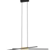Panagria Taklampa 94cm LED 3000K 2x13W Svart/Natur