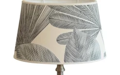 Panama Oval Lampskärm 25cm Beige