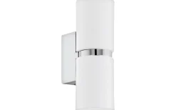 Passa Vägglampa LED 3000K 2x3W Krom/Vit