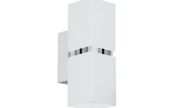 Passa Vägglampa LED 3000K 2x3W Krom/Vit