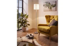 Pasteri Golvlampa 158cm Matt Nickel/Vit