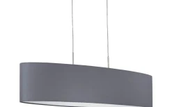 Pasteri Taklampa 100cm Grå/Nickel