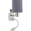 Pasteri Vägglampa LED 3000K 3,5W Nickel/Grå