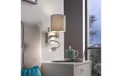 Pasteri Vägglampa LED 3000K 3,5W Nickel/Grå