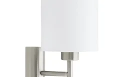 Pasteri Vägglampa Nickel/Vit