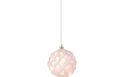 Pearl Batteridriven Dekoration 15cm Rosa