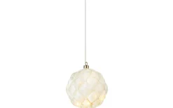 Pearl Dekoration 15cm Vit