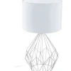 Pedregal Bordslampa 65cm Krom/Vit