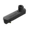 Pendeladapter GB66-2 Inkl Avlastare Global 1-Fas Skena Mattsvart