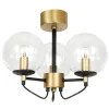 Perla 3 Plafond 3L 37cm Mässing