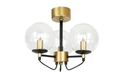 Perla 3 Plafond 3L 37cm Mässing