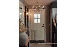 Perla 6 Taklampa 78cm 6L Mässing