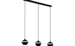 Perpigo Taklampa 87cm GU10 LED 3000k 3x4,5W Svart